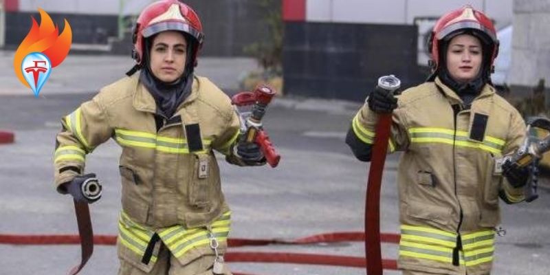 ورود نخستین گروه زنان به آتشنشانی تهران